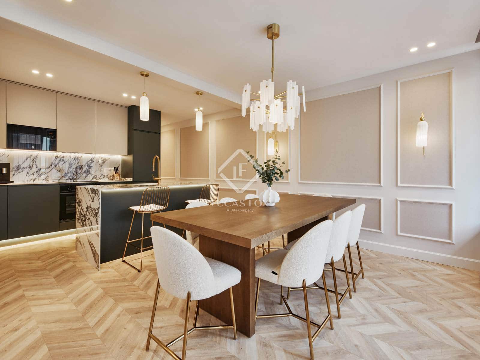 3 soveværelse Lejlighed til salg i Madrid by med garage - € 1.709.000 (Ref: 9030648)