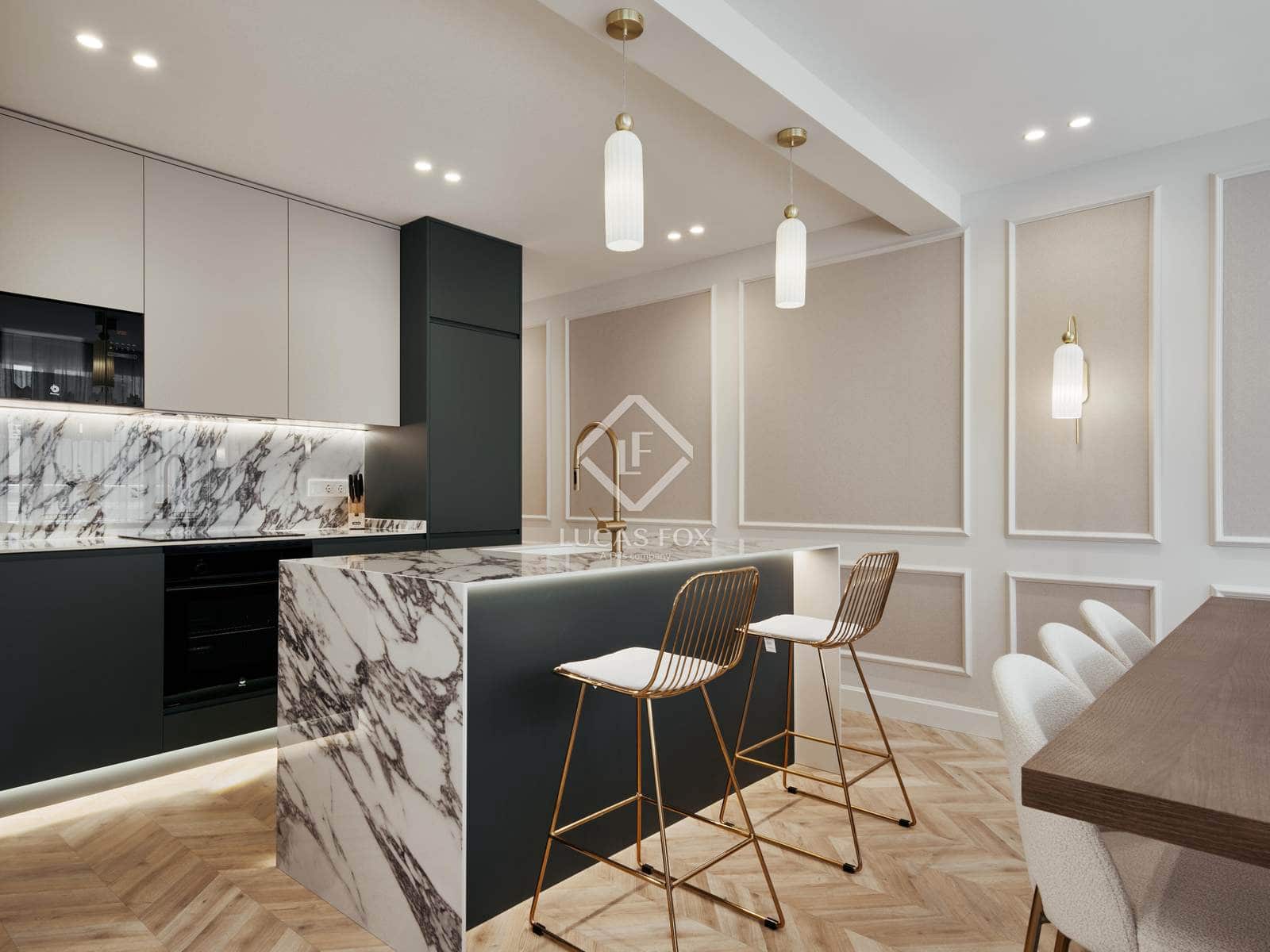 3 soveværelse Lejlighed til salg i Madrid by med garage - € 1.709.000 (Ref: 9030648)