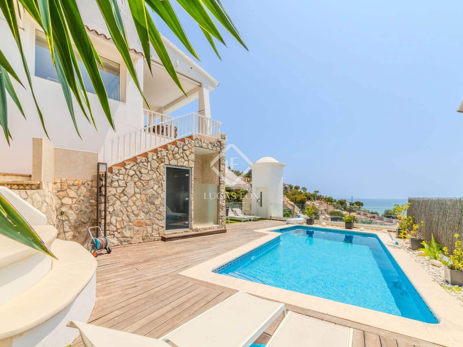 5 sypialnia Willa na sprzedaż w Sitges z basenem garażem - 1 595 000 € (Ref: 9046288)