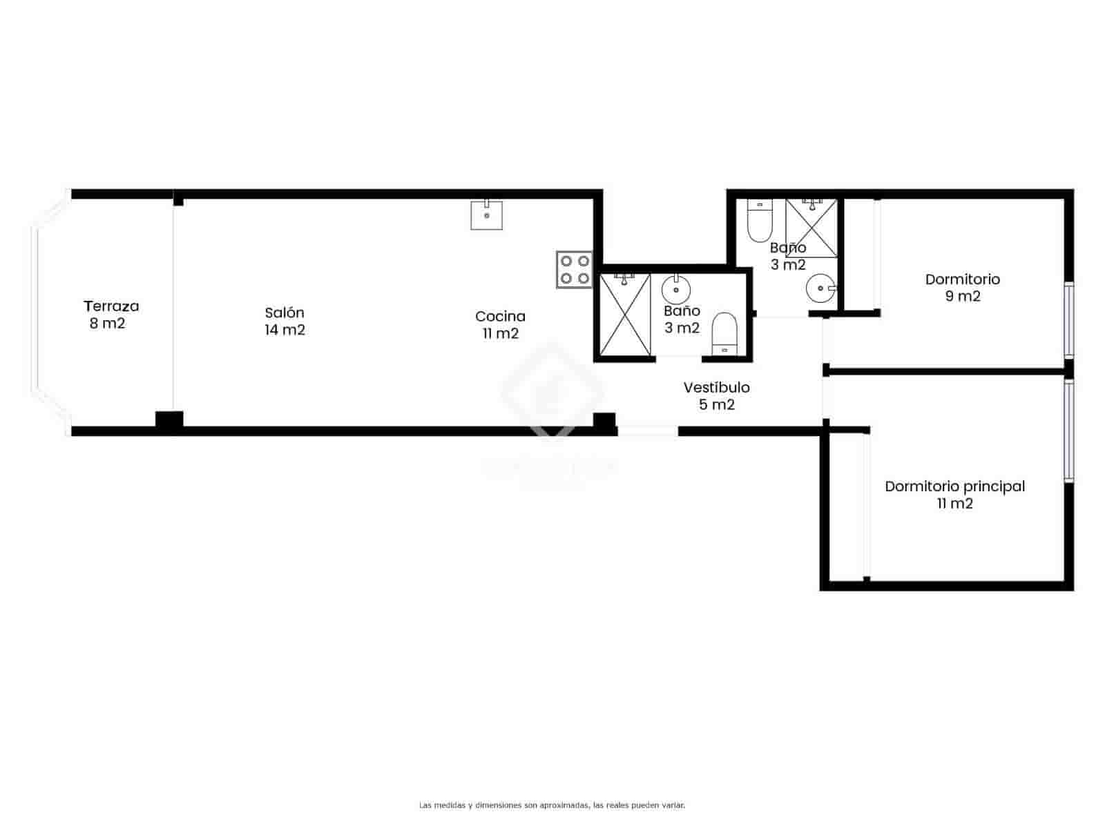 2 soveværelse Lejlighed til salg i Sitges med swimmingpool garage - € 847.000 (Ref: 9046289)