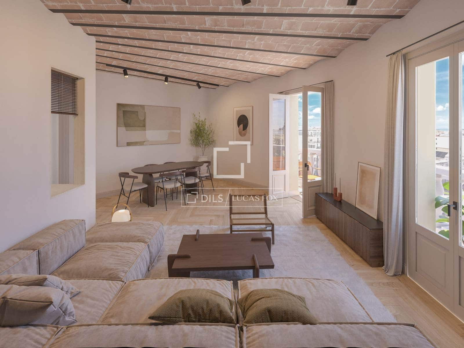 3 bedroom Apartment for sale in Barcelona city - € 1,190,000 (Ref: 9049812)