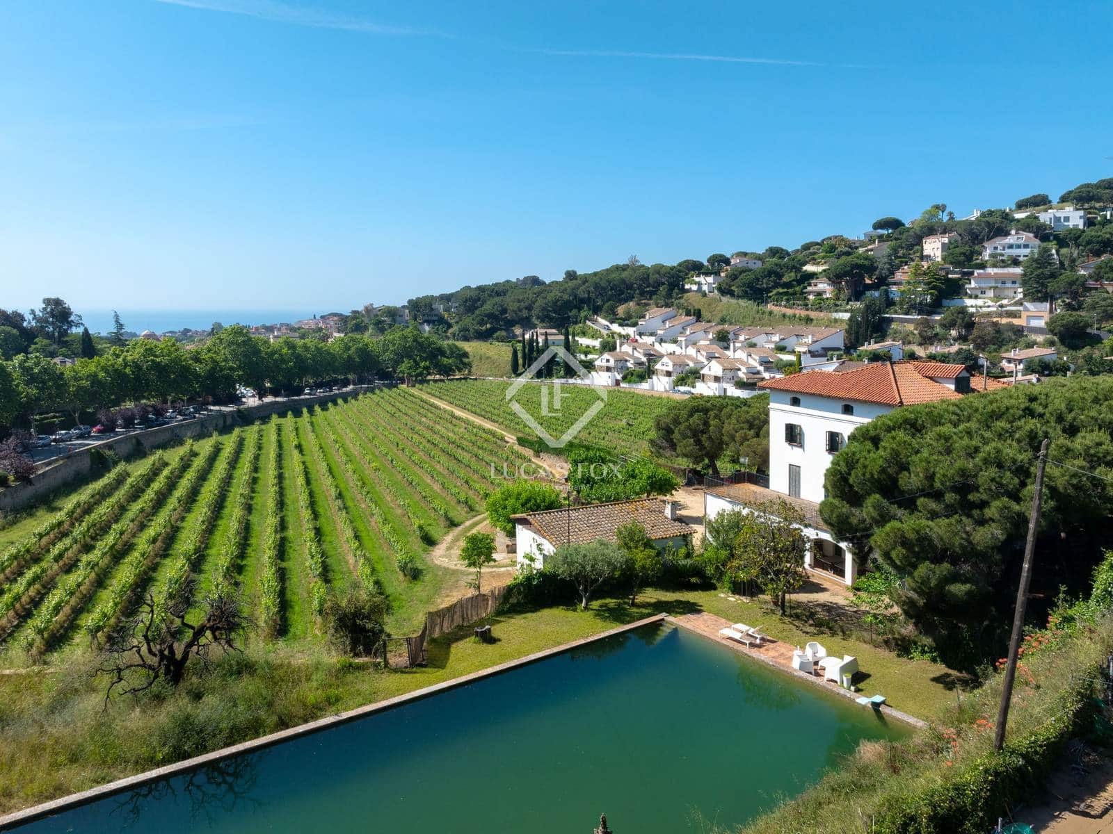 10 soveværelse Finca/Landehus til salg i Alella med swimmingpool garage - € 3.700.000 (Ref: 9050049)