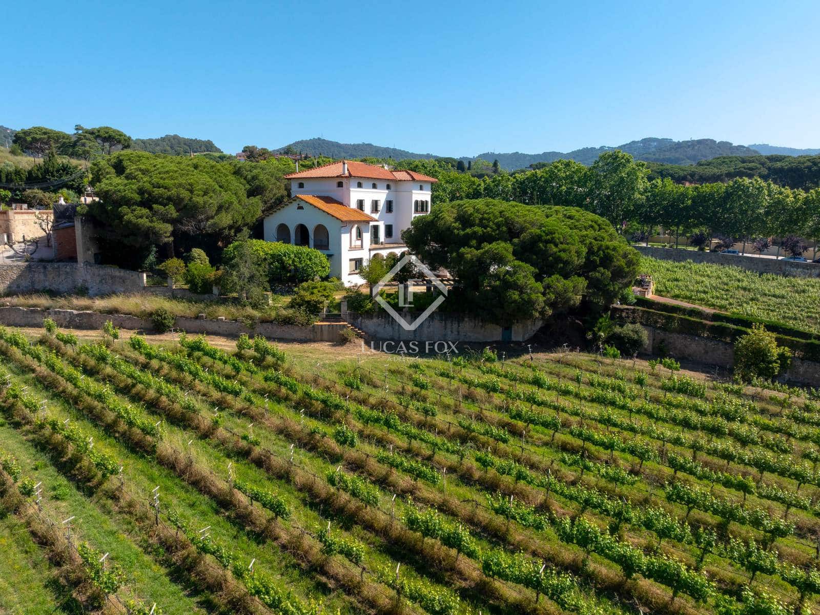 10 soveværelse Finca/Landehus til salg i Alella med swimmingpool garage - € 3.700.000 (Ref: 9050049)