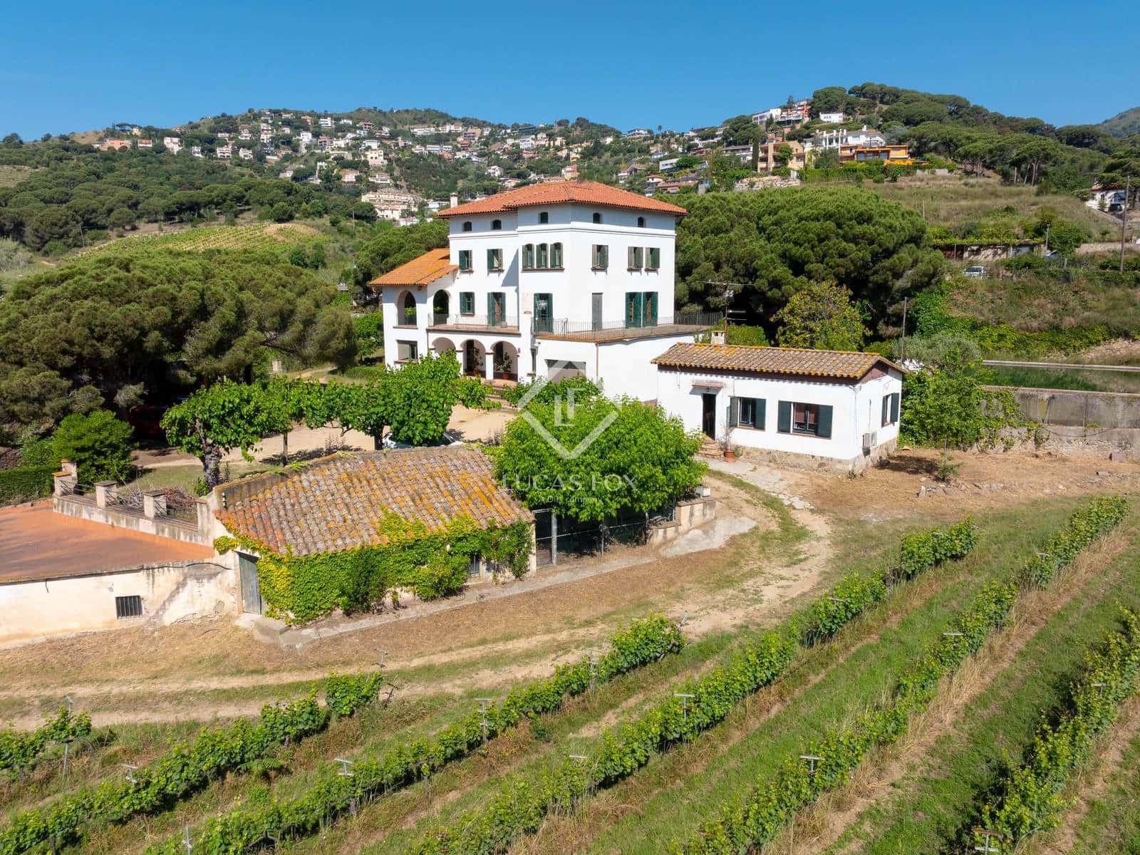 10 soveværelse Finca/Landehus til salg i Alella med swimmingpool garage - € 3.700.000 (Ref: 9050049)