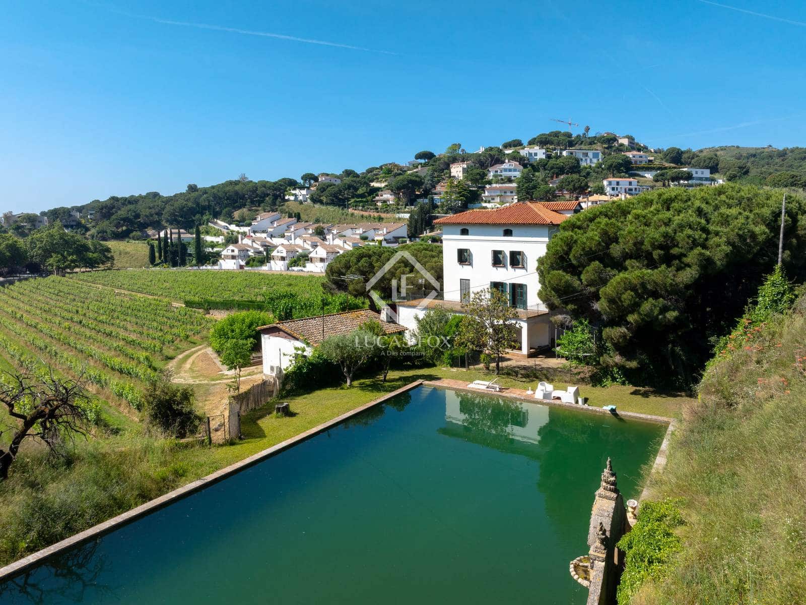 10 soveværelse Finca/Landehus til salg i Alella med swimmingpool garage - € 3.700.000 (Ref: 9050049)