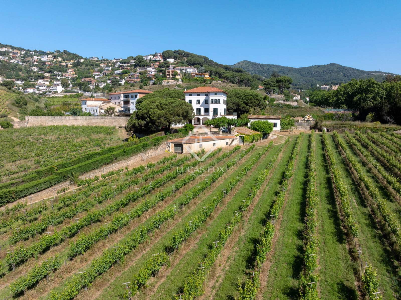 10 soveværelse Finca/Landehus til salg i Alella med swimmingpool garage - € 3.700.000 (Ref: 9050049)