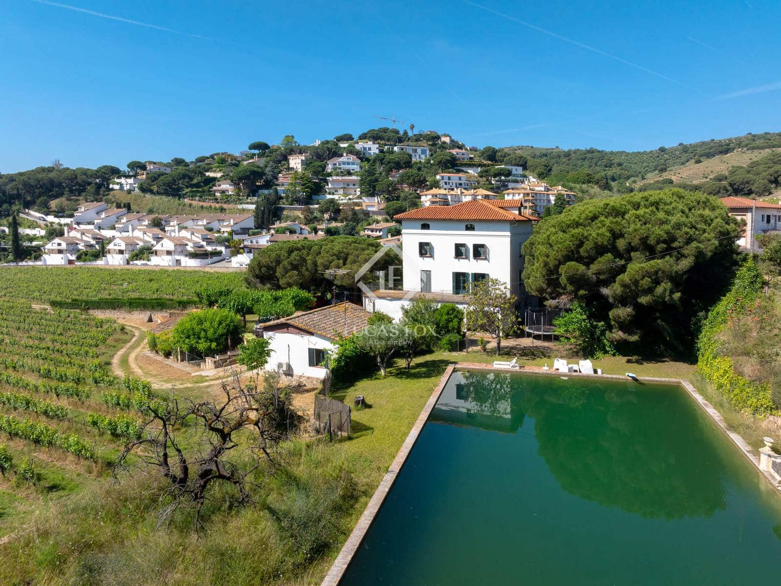 10 soveværelse Finca/Landehus til salg i Alella med swimmingpool garage - € 3.700.000 (Ref: 9050049)