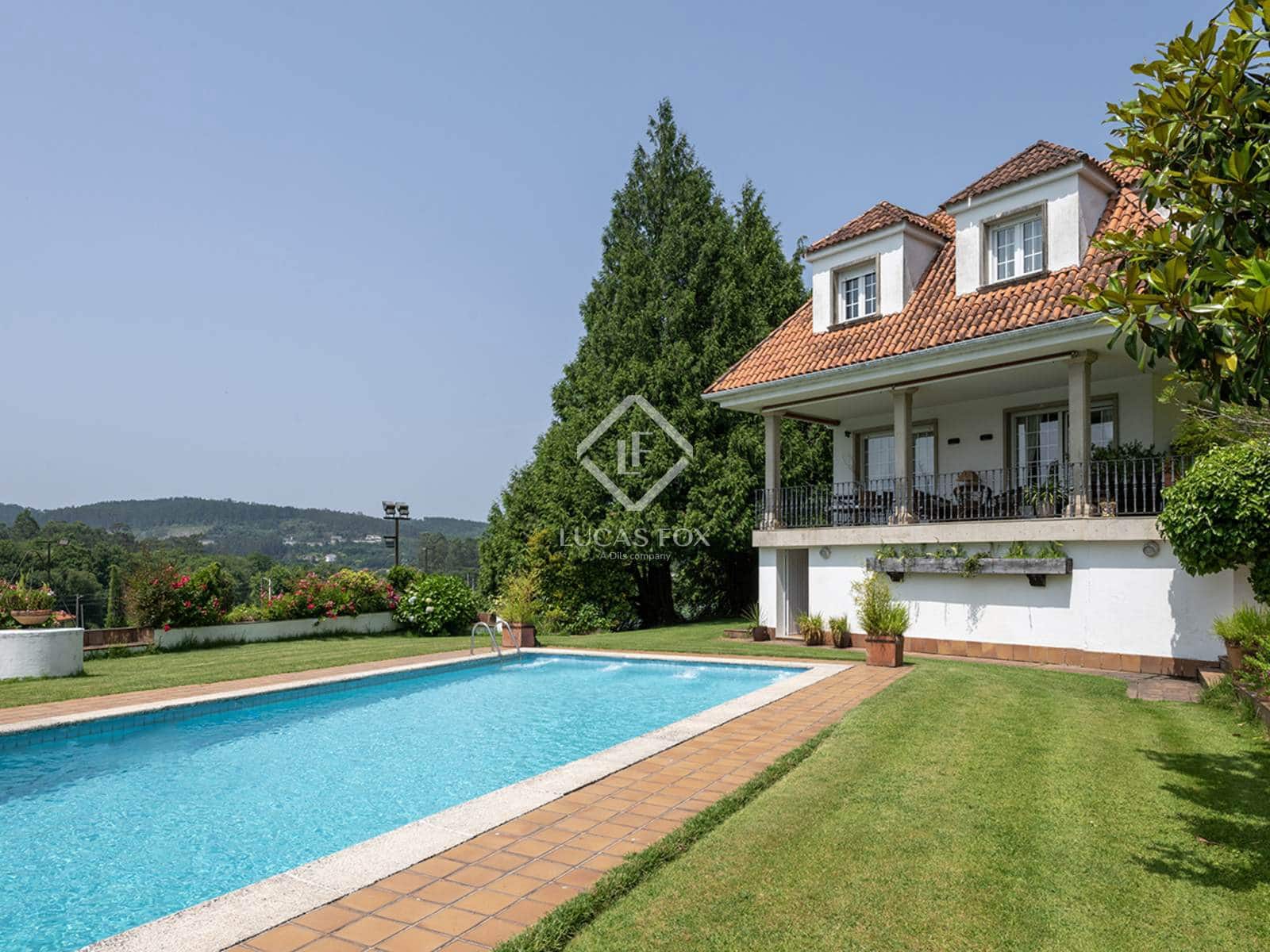 5 soveværelse Villa til salg i Pontevedra by med swimmingpool garage - € 1.250.000 (Ref: 9058317)