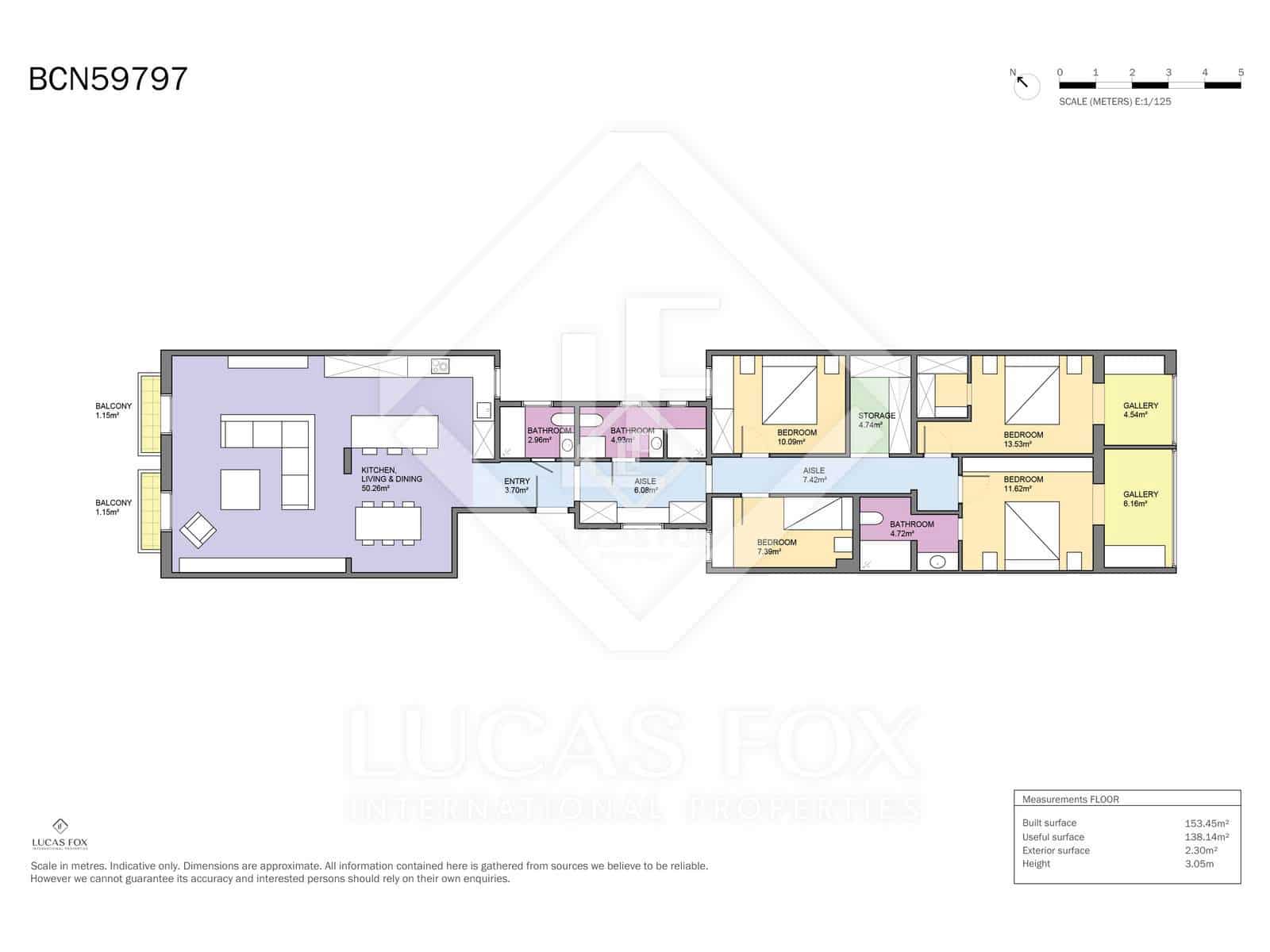 4 slaapkamer Appartement te koop in Barcelona stad met garage - € 1.435.000 (Ref: 9058438)