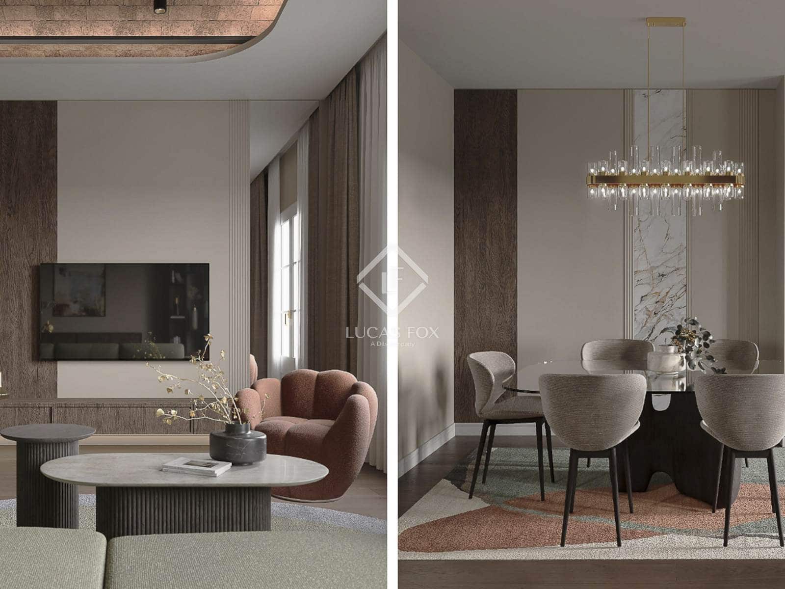 4 slaapkamer Appartement te koop in Barcelona stad met garage - € 1.435.000 (Ref: 9058438)