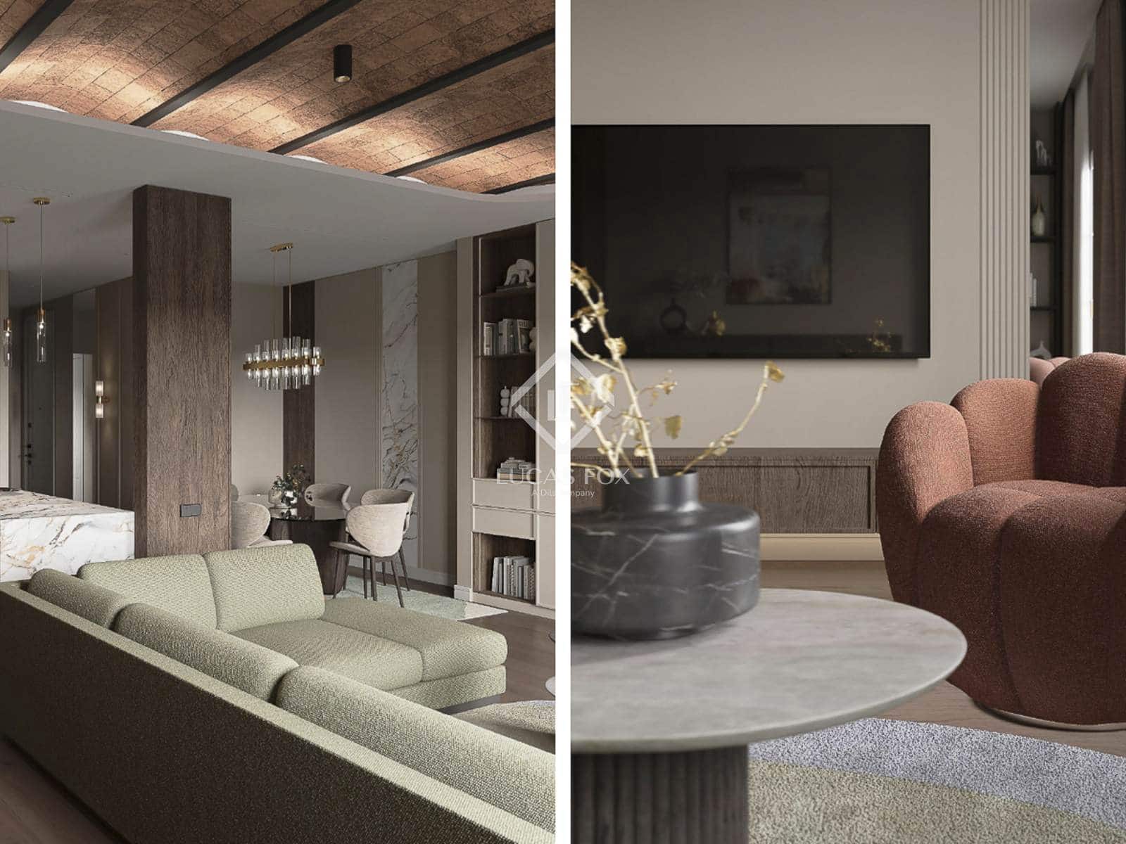 4 slaapkamer Appartement te koop in Barcelona stad met garage - € 1.435.000 (Ref: 9058438)