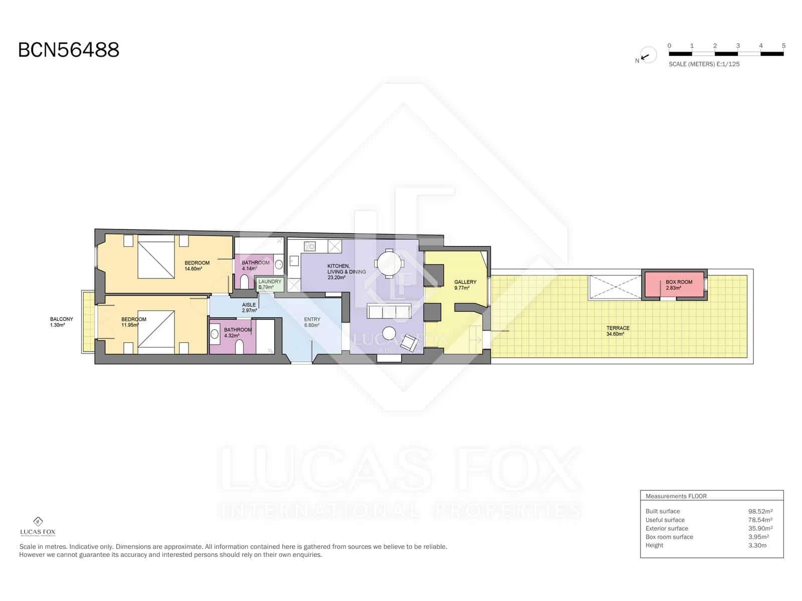 2 soveværelse Lejlighed til salg i Barcelona by - € 497.000 (Ref: 9064495)