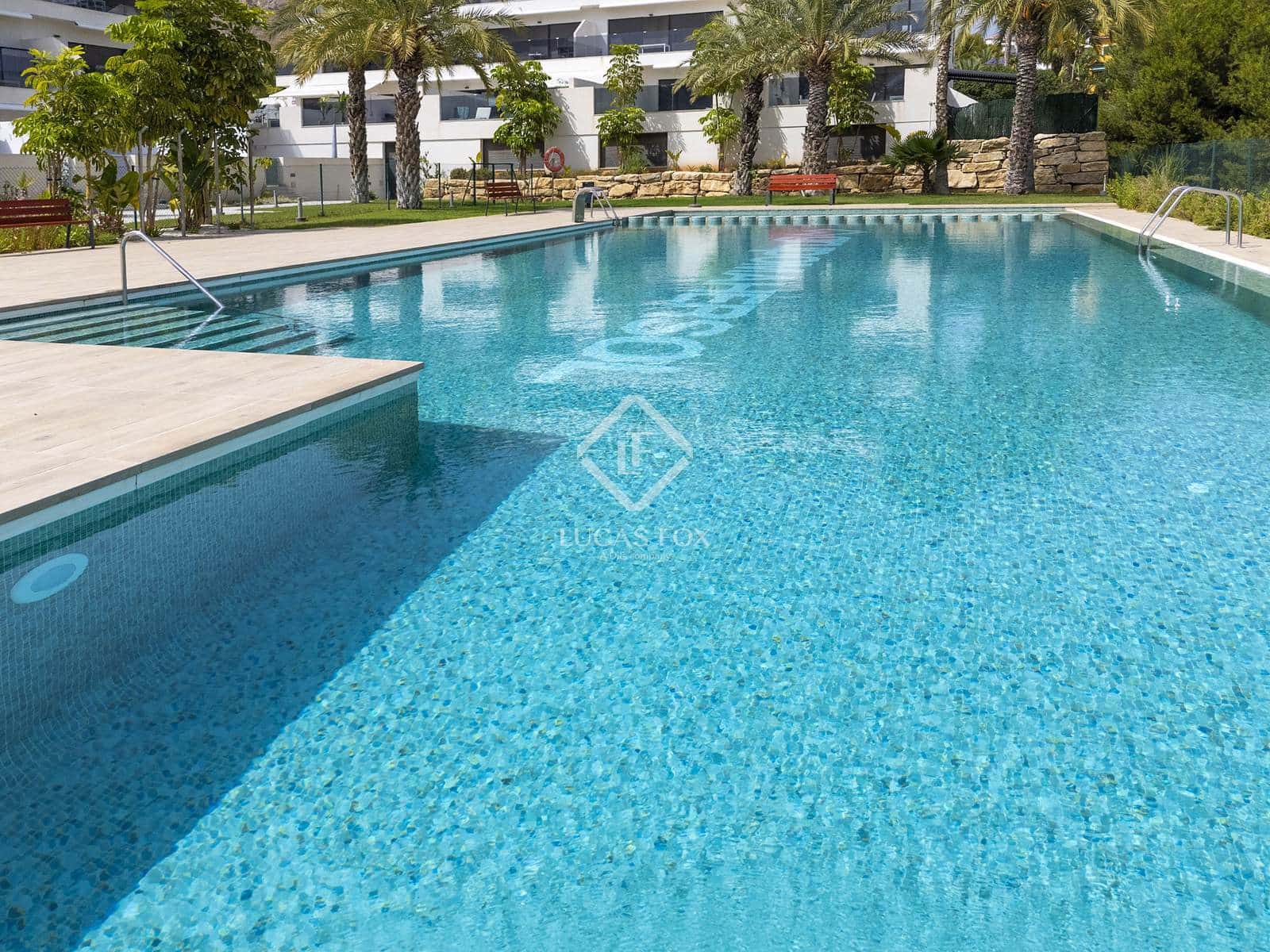 3 soveværelse Lejlighed til salg i Finestrat med swimmingpool garage - € 410.000 (Ref: 9065615)