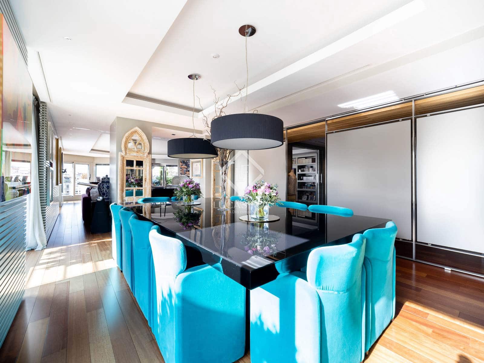 4 soveværelse Penthouse til salg i Madrid by med swimmingpool garage - € 12.500.000 (Ref: 9072563)