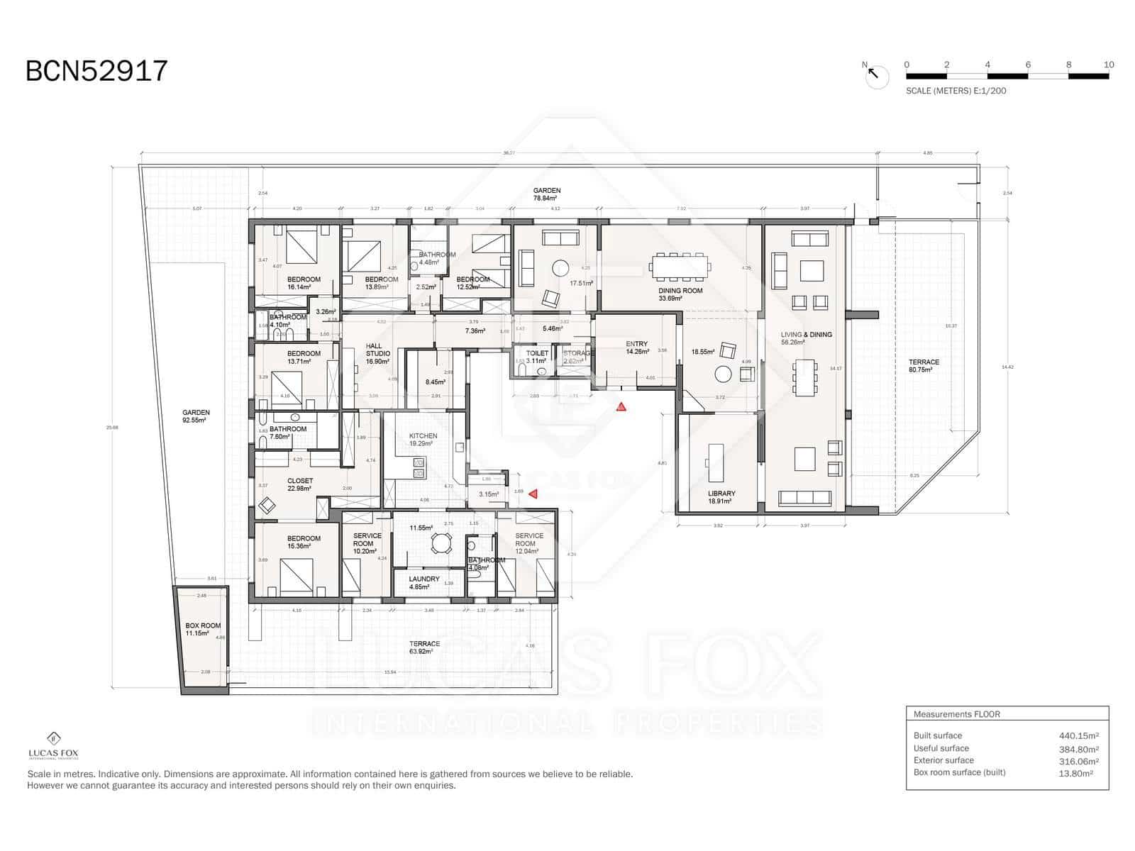 7 camera da letto Appartamento in vendita in Barcelona citta - 2.575.000 € (Rif: 9072891)