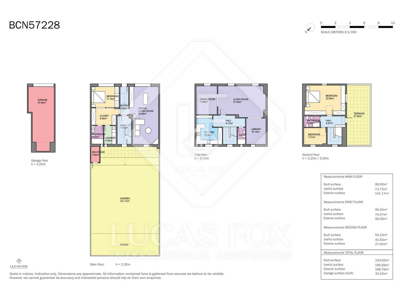 4 bedroom Villa for sale in Barcelona city with garage - € 2,250,000 (Ref: 9074523)