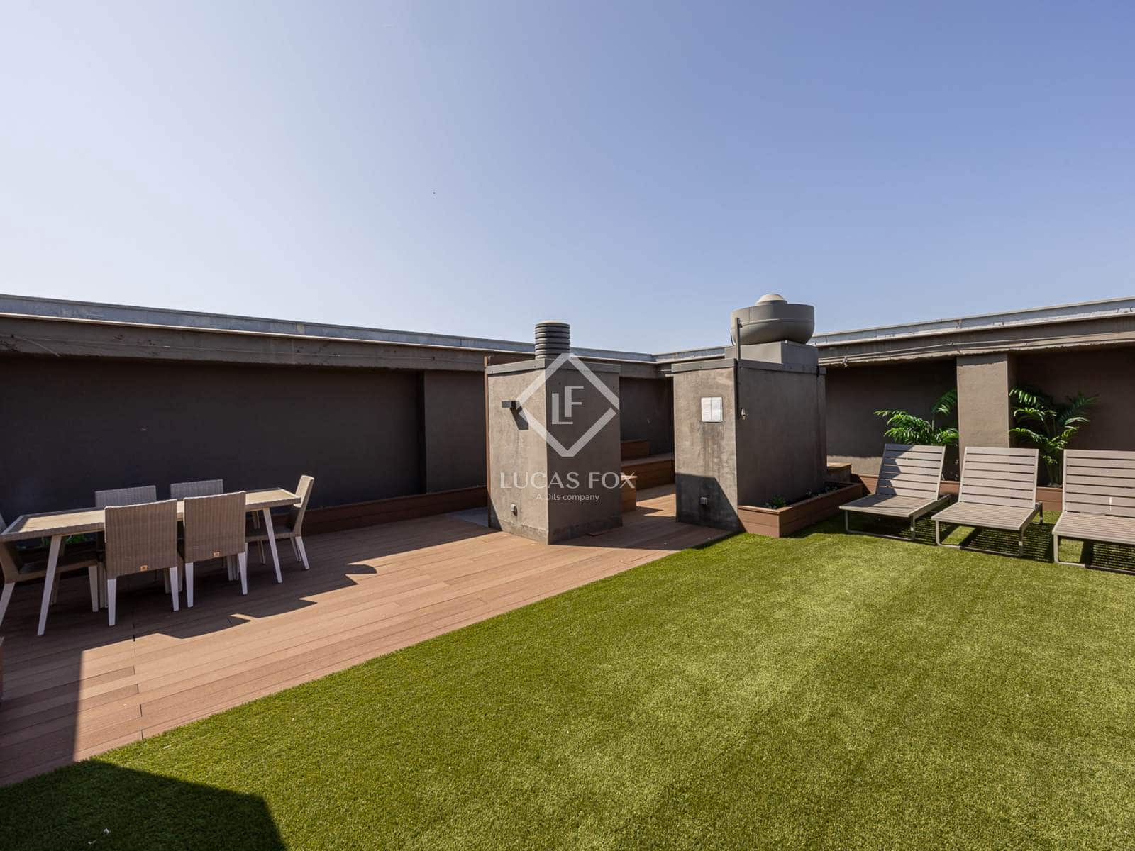 3 bedroom Penthouse for rent in Barcelona city with pool - € 5,700 (Ref: 9082658)