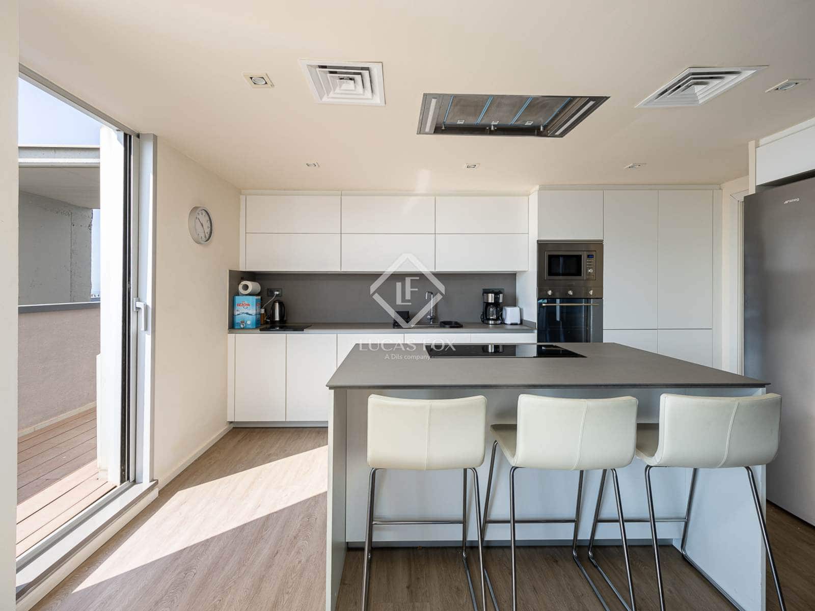 3 bedroom Penthouse for rent in Barcelona city with pool - € 5,700 (Ref: 9082658)