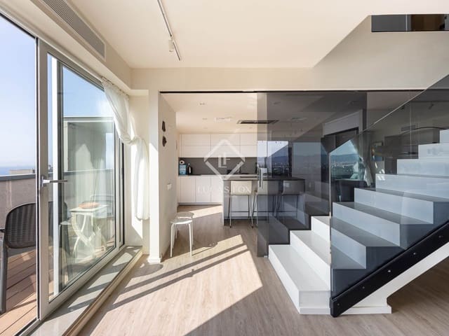 3 bedroom Penthouse for rent in Barcelona city with pool - € 5,700 (Ref: 9082658)