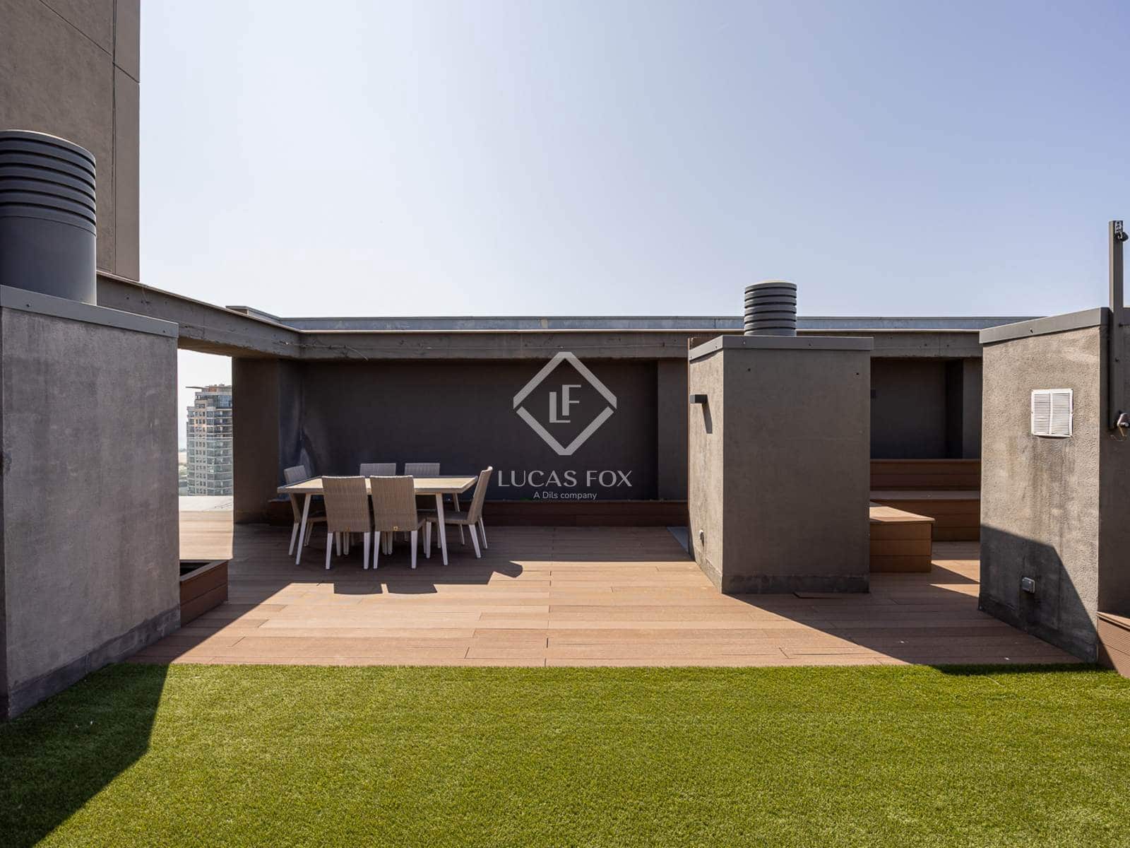 3 bedroom Penthouse for rent in Barcelona city with pool - € 5,700 (Ref: 9082658)