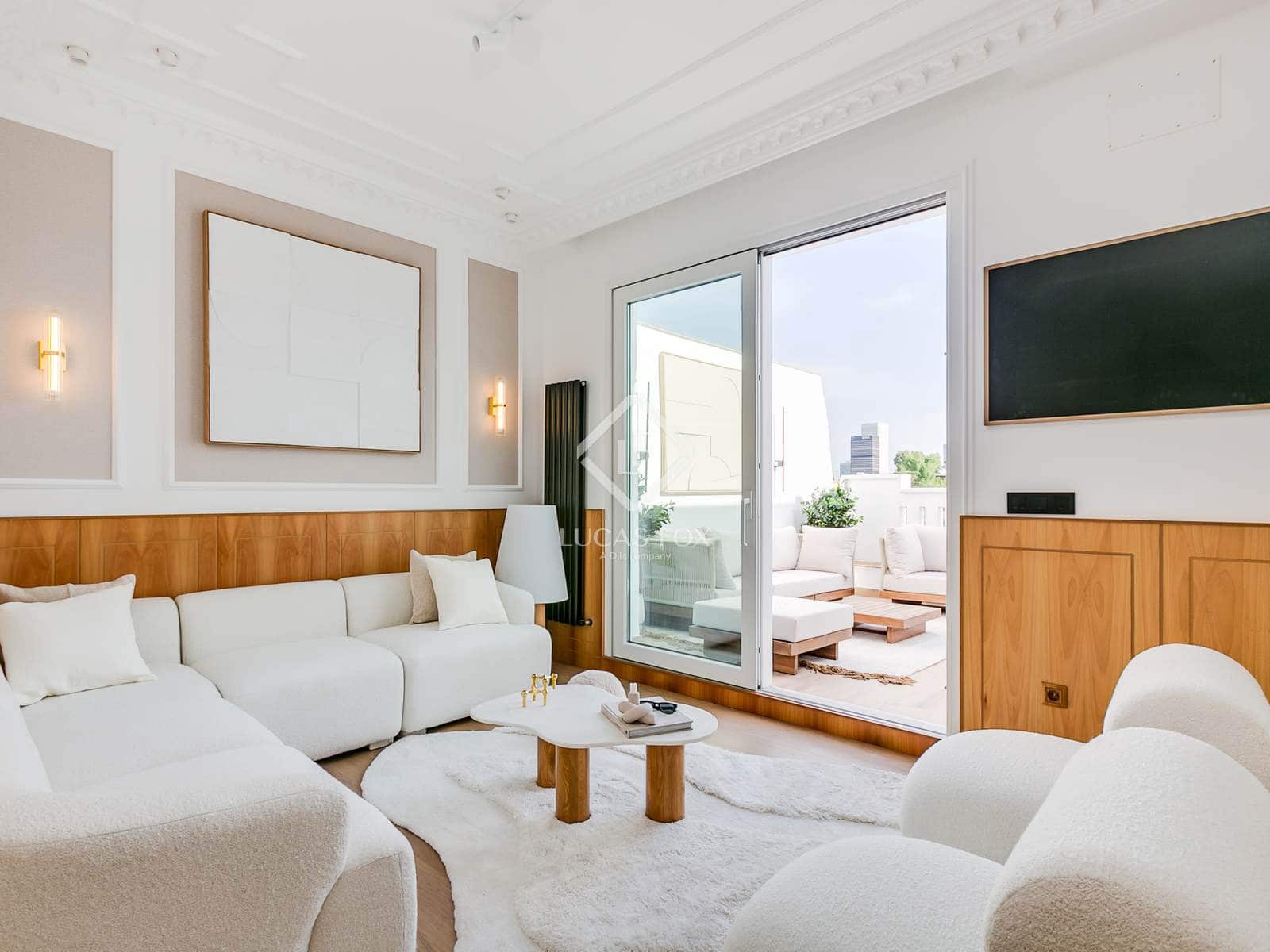 2 sypialnia Penthouse na sprzedaż w Miasto Madryt - 2 599 000 € (Ref: 9084457)