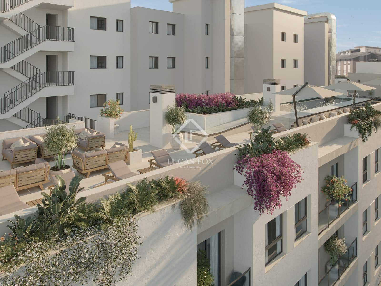 2 slaapkamer Appartement te koop in Malaga stad met zwembad garage - € 468.512 (Ref: 9086431)