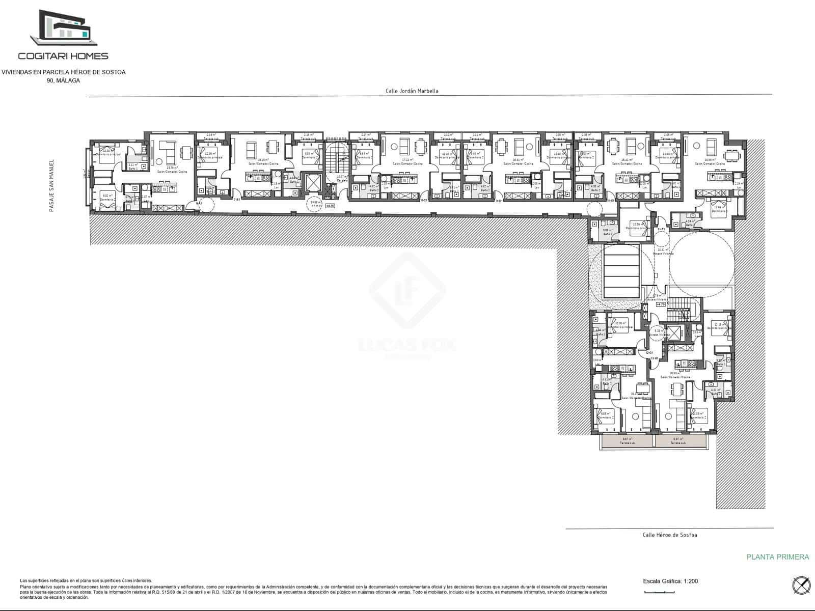 2 slaapkamer Appartement te koop in Malaga stad met zwembad garage - € 468.512 (Ref: 9086431)