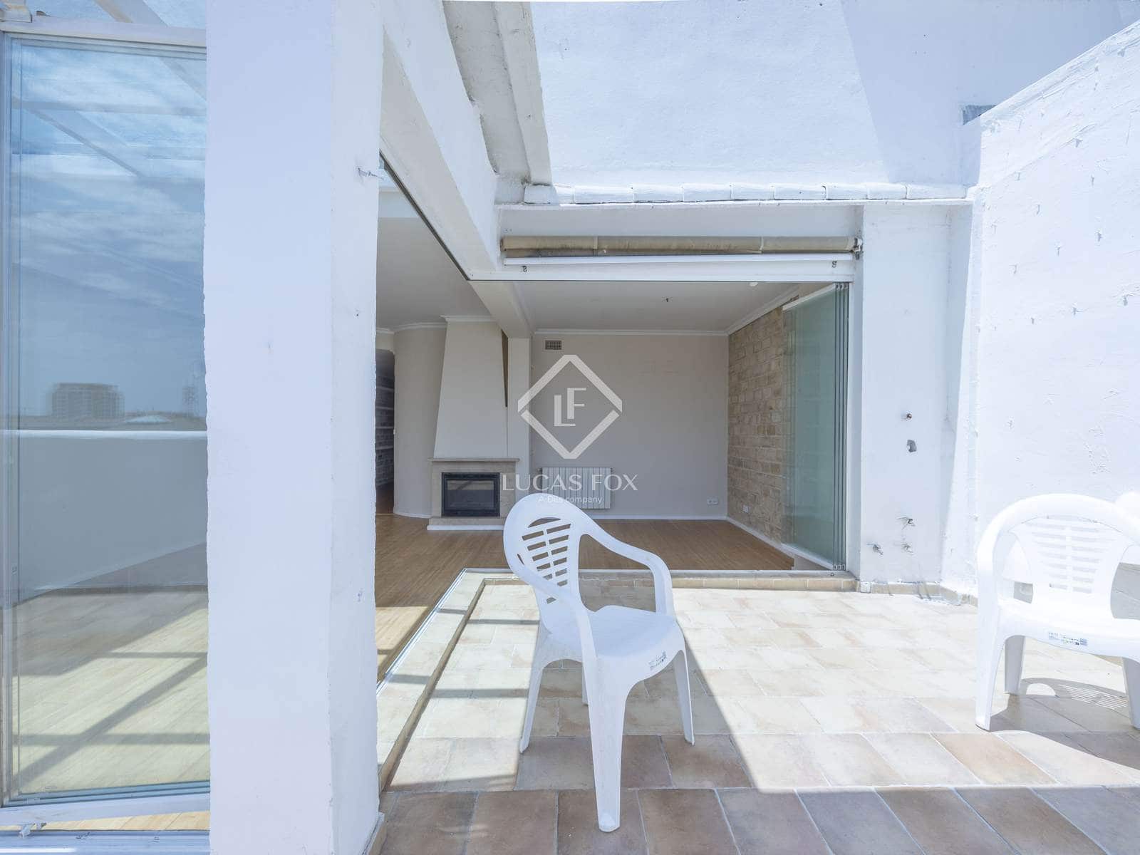 3 soveværelse Penthouse til leje i Valencia by - € 2.300 (Ref: 9086433)