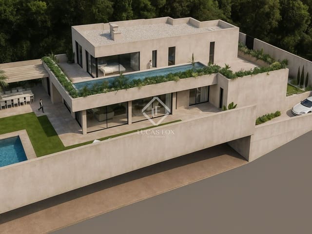 4 soveværelse Villa til salg i Esplugues de Llobregat med swimmingpool garage - € 2.650.000 (Ref: 9087523)