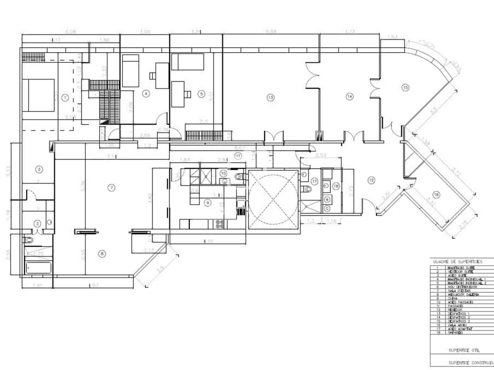 4 soveværelse Lejlighed til leje i Barcelona by med garage - € 9.000 (Ref: 9088432)