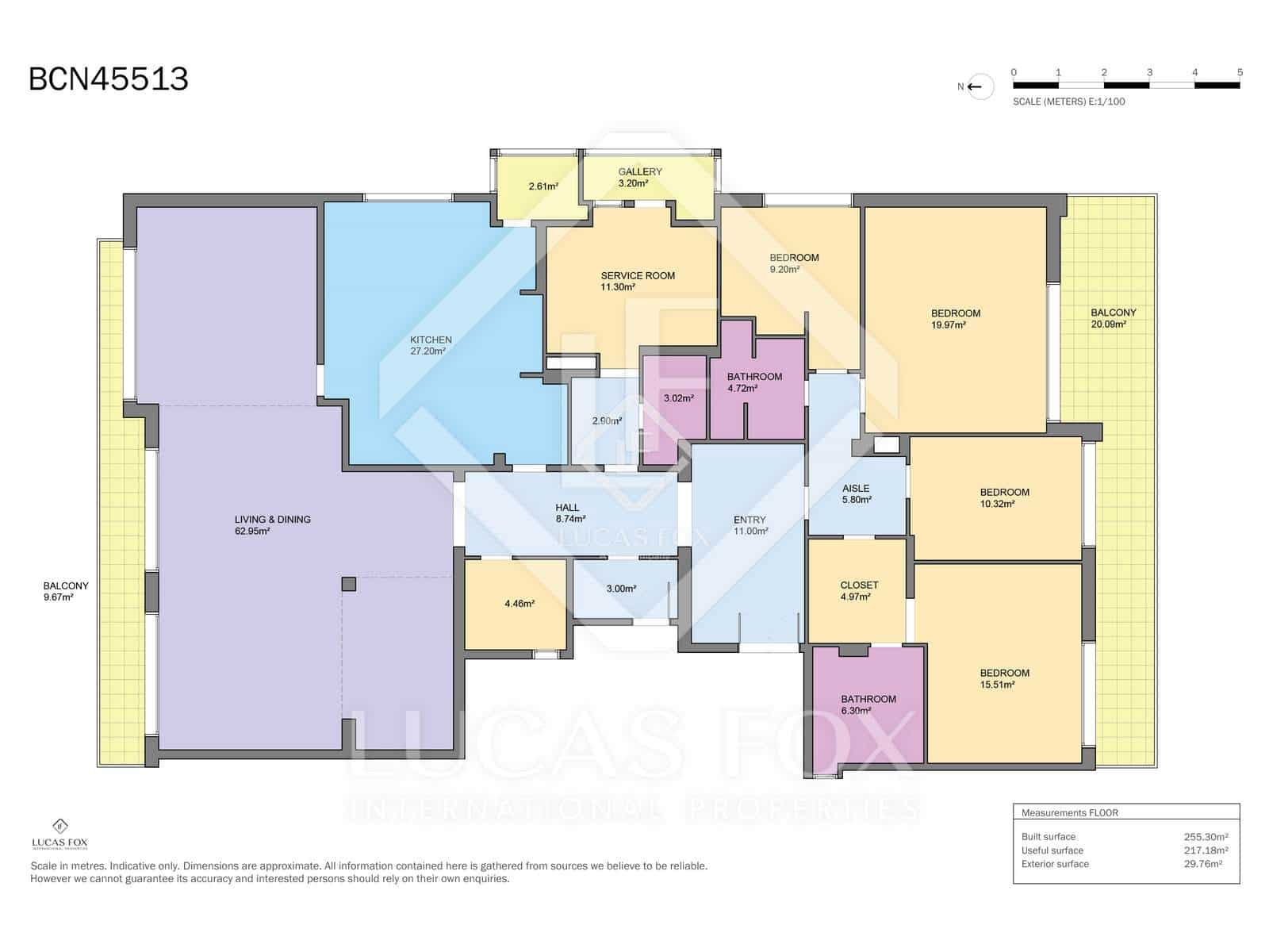 5 slaapkamer Appartement te koop in Barcelona stad met garage - € 2.075.000 (Ref: 9097356)