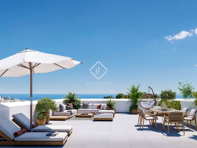 3 slaapkamer Penthouse te koop in Málaga stad met zwembad garage - € 599.950 (Ref: 9099644)