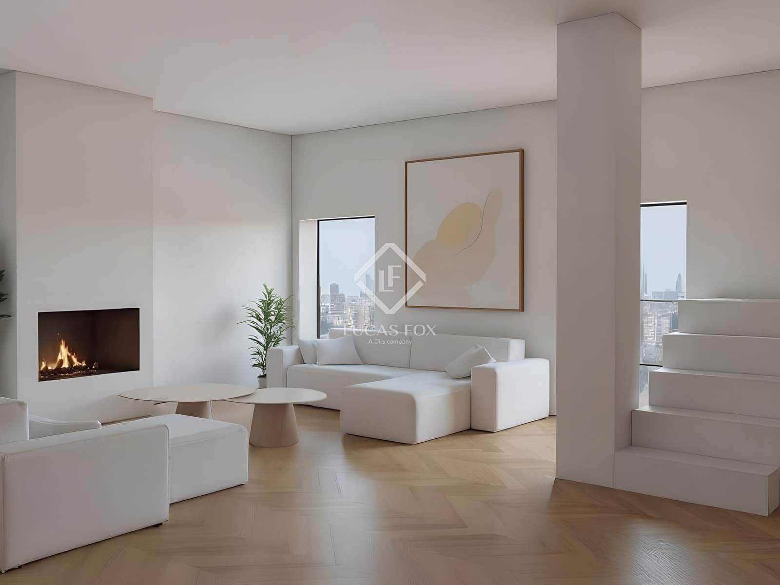 3 quarto Penthouse para venda em Barcelona cidade com garagem - 1 450 000 € (Ref: 9101729)