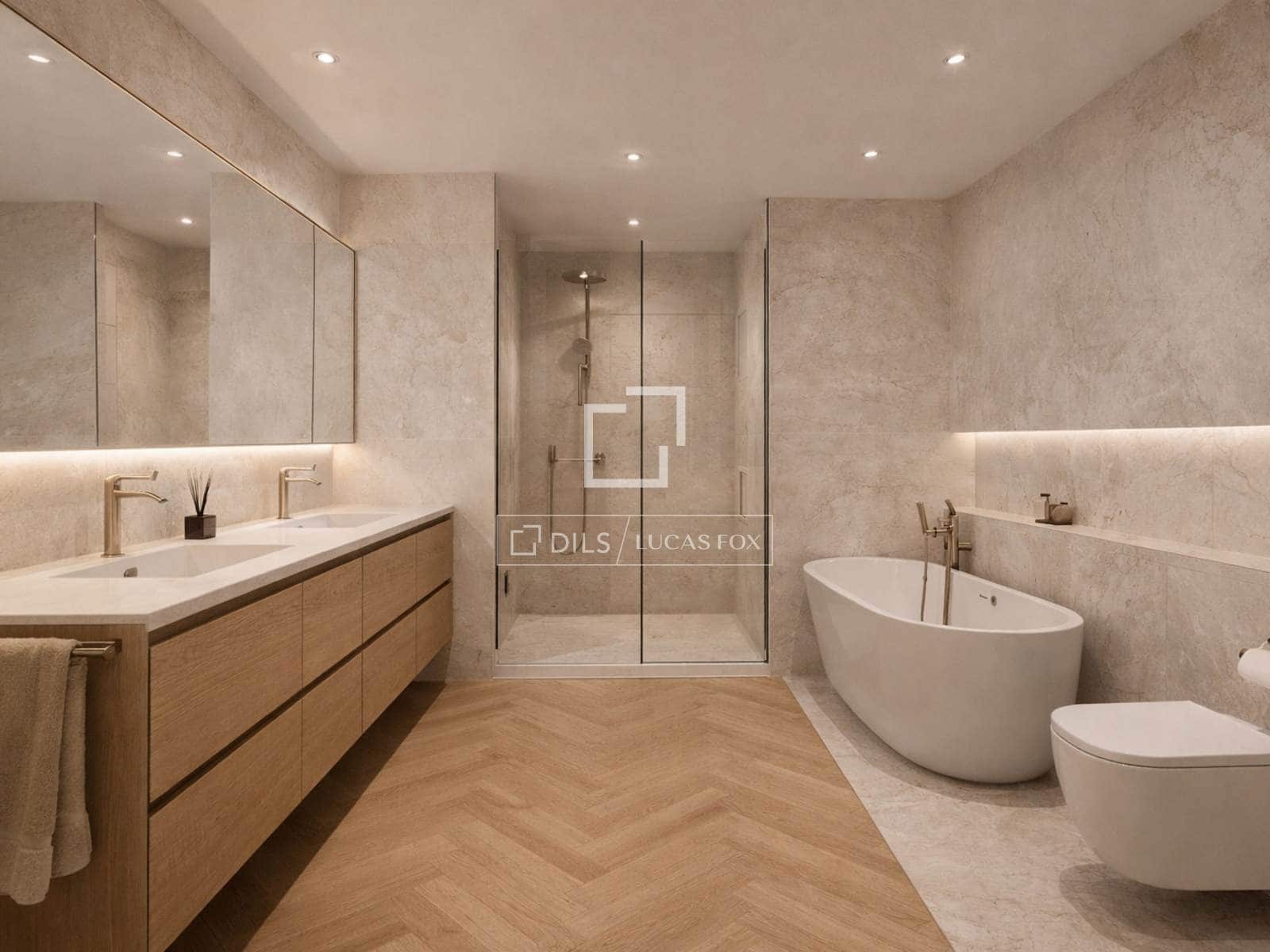 3 sypialnia Penthouse na sprzedaż w Miasto Barcelona z garażem - 1 450 000 € (Ref: 9101729)