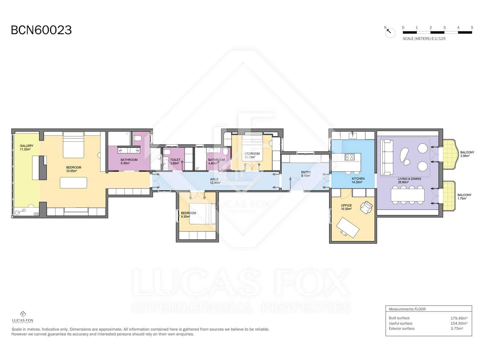 4 bedroom Apartment for sale in Barcelona city - € 1,800,000 (Ref: 9104015)