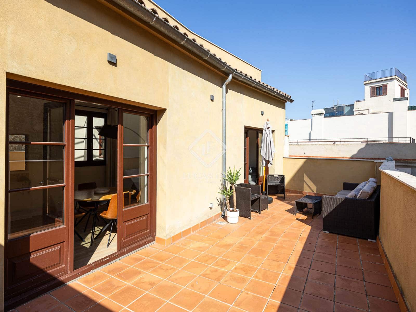 2 bedroom Penthouse for rent in Barcelona city - € 2,500 (Ref: 9105328)