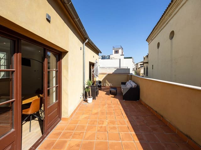 2 quarto Penthouse para arrendar em Barcelona cidade - 2 500 € (Ref: 9105328)