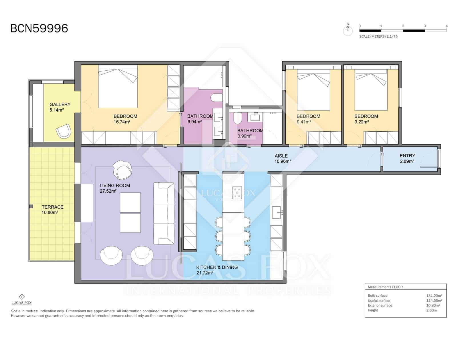 3 soverom Leilighet til salgs i Barcelona by - € 1 295 000 (Ref: 9105798)