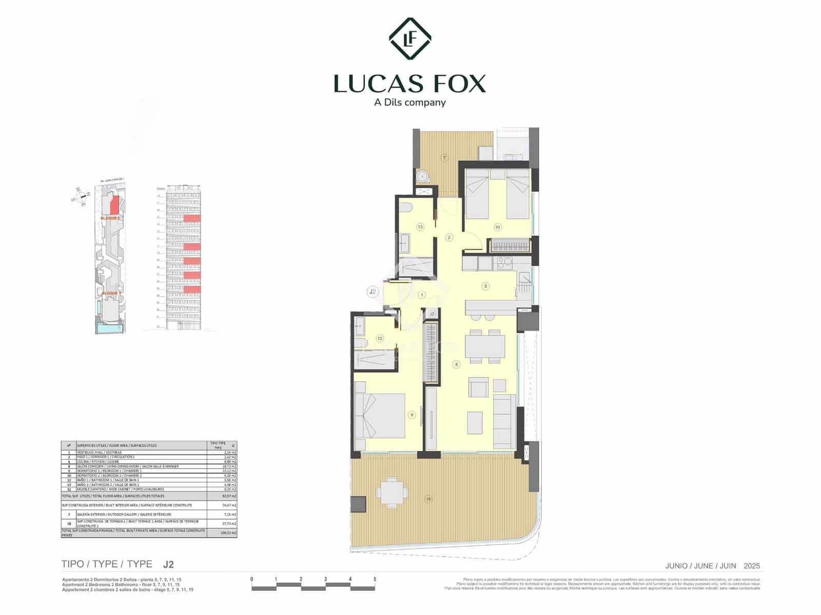 2 bedroom Apartment for sale in Calpe / Calp with pool garage - € 681,000 (Ref: 9105907)