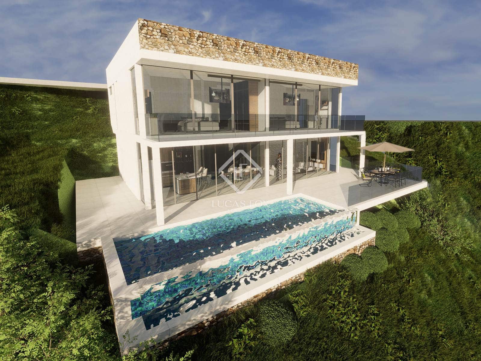 4 soveværelse Villa til salg i Roses med swimmingpool garage - € 1.590.000 (Ref: 9108117)