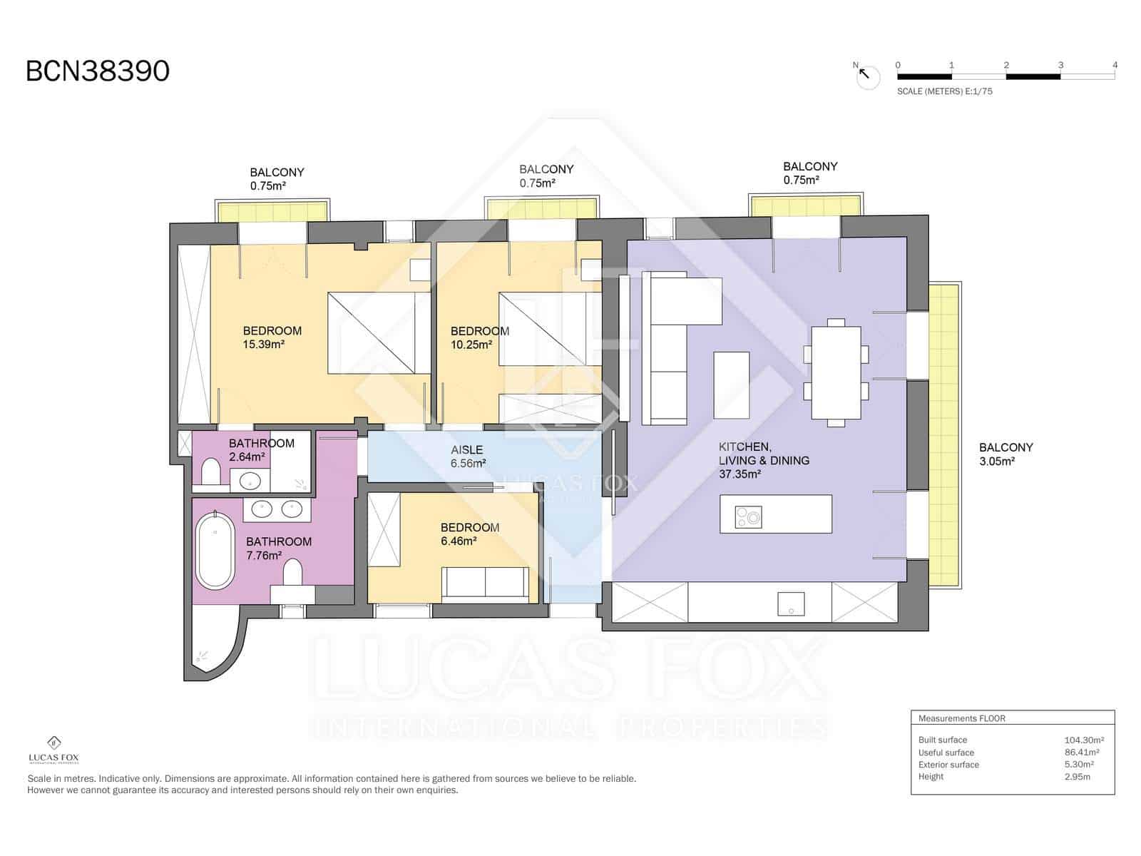 3 sypialnia Apartament na sprzedaż w Miasto Barcelona - 780 000 € (Ref: 9109705)
