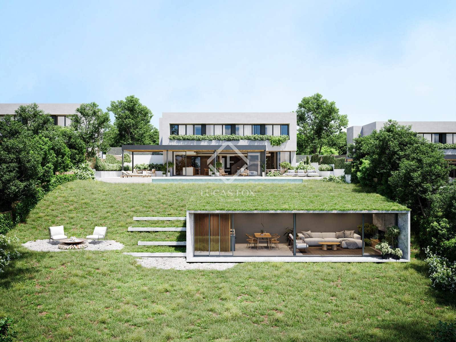 5 sypialnia Willa na sprzedaż w Sant Andreu de Llavaneres z basenem garażem - 2 300 000 € (Ref: 9113272)