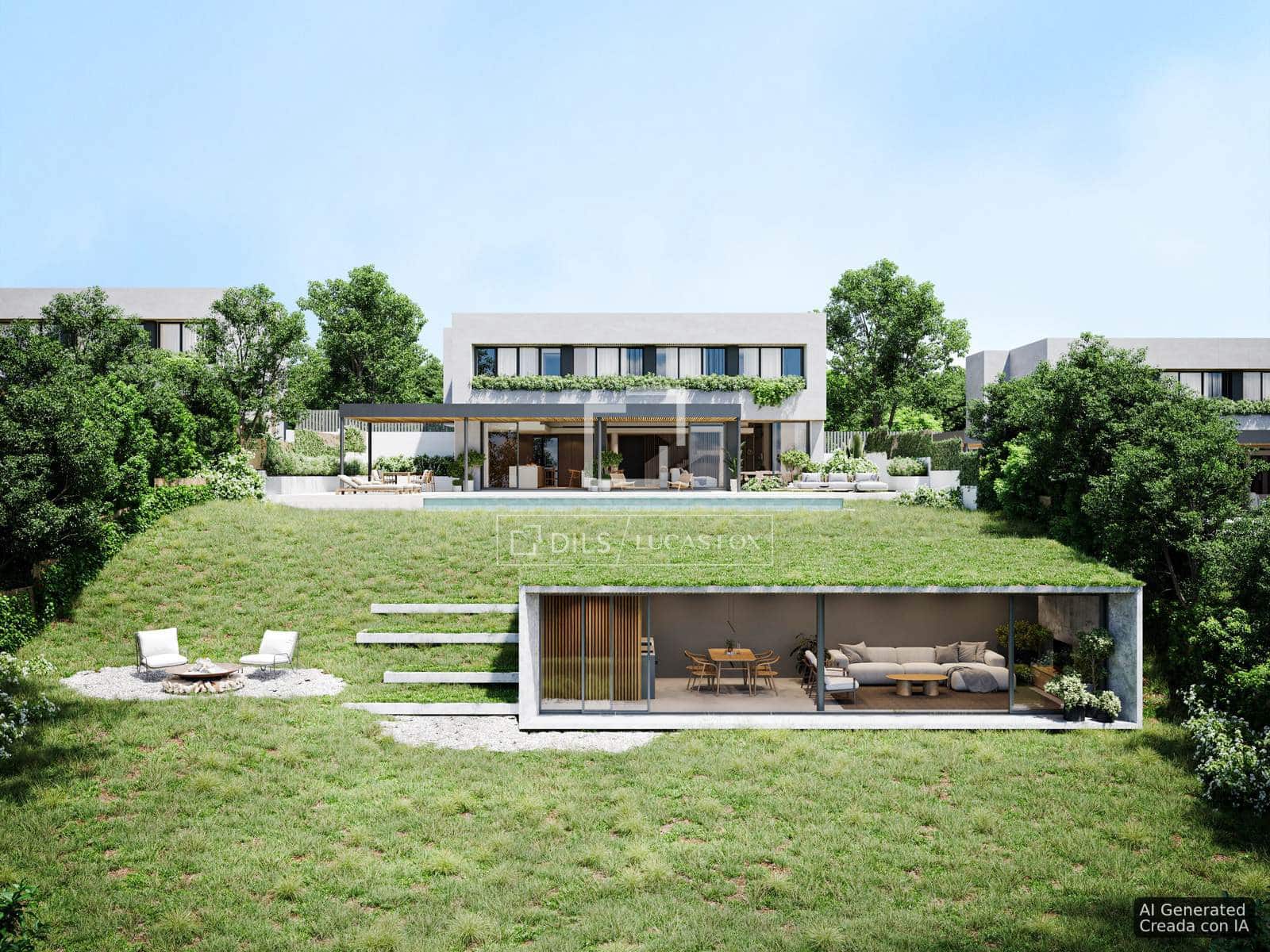 5 makuuhuone Huvila myytävänä paikassa Sant Andreu de Llavaneres mukana uima-altaan 
autotalli - 2 300 000 € (Ref: 9113273)