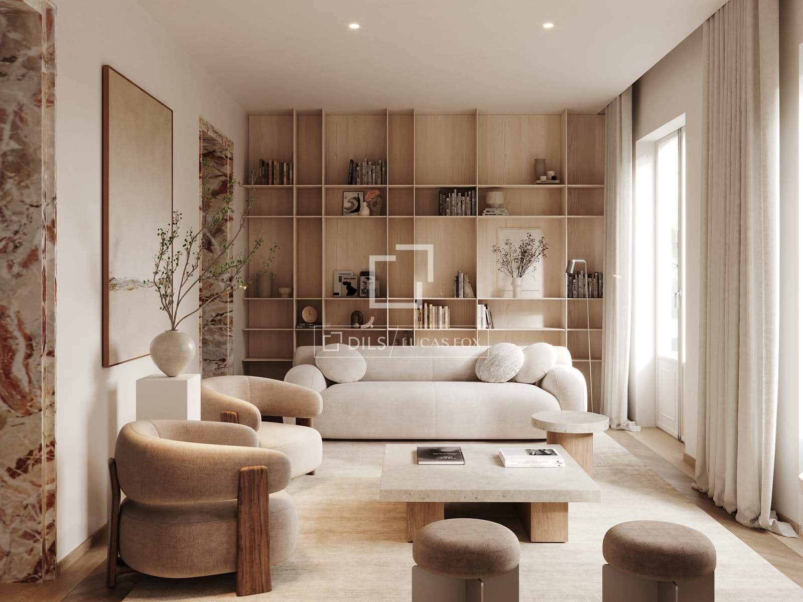 Apartamento de 3 habitaciones en Madrid ciudad en venta - 1.695.000 € (Ref: 9113605)