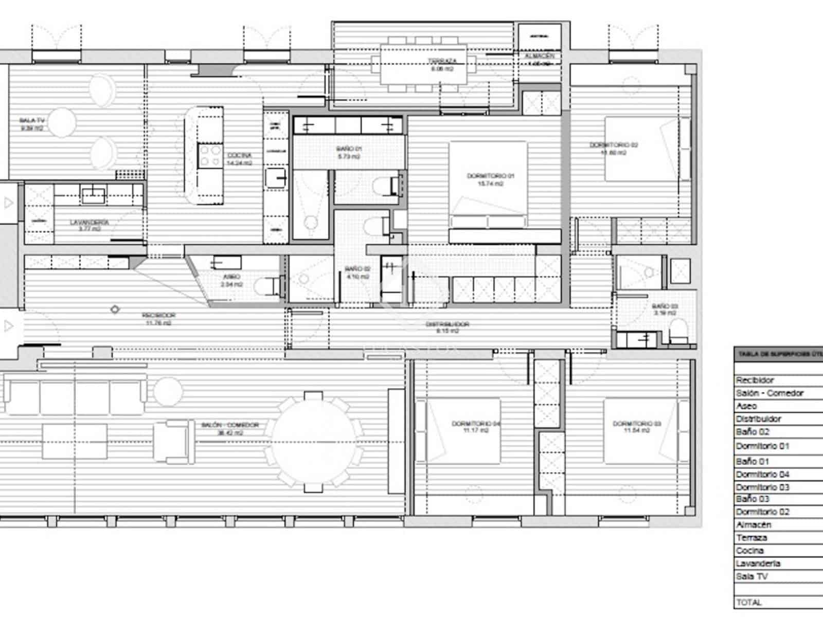 4 slaapkamer Appartement te koop in Palma de Mallorca - € 1.290.000 (Ref: 9117188)