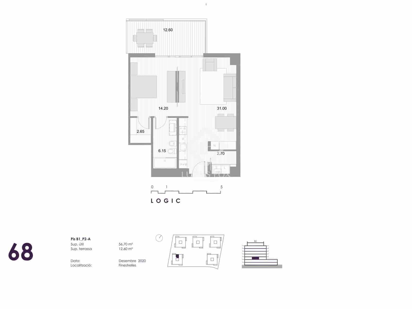 1 soveværelse Lejlighed til salg i Esplugues de Llobregat med swimmingpool garage - € 614.000 (Ref: 9127783)