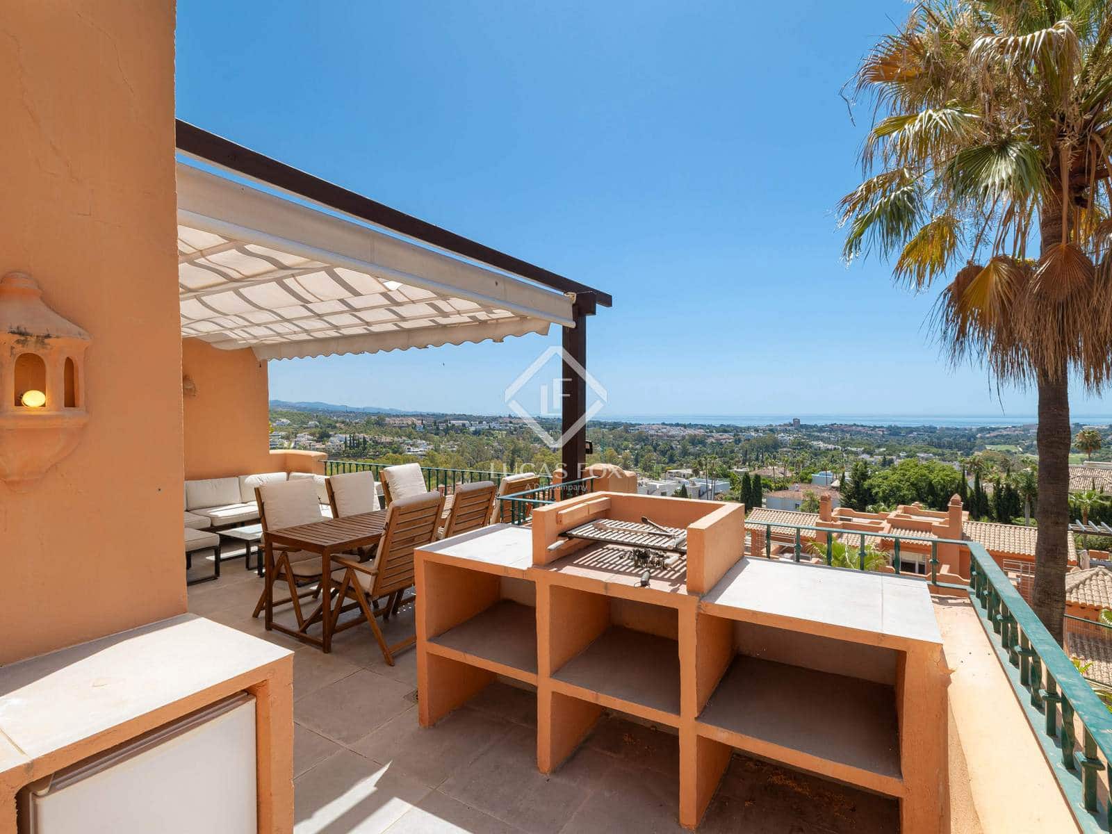 3 sypialnia Penthouse na sprzedaż w Nueva Andalucia z basenem garażem - 1 145 000 € (Ref: 9129016)