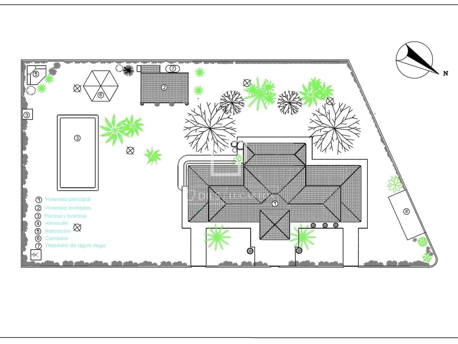 Chalet de 7 habitaciones en La Font en venta con piscina garaje - 1.375.000 € (Ref: 9129210)
