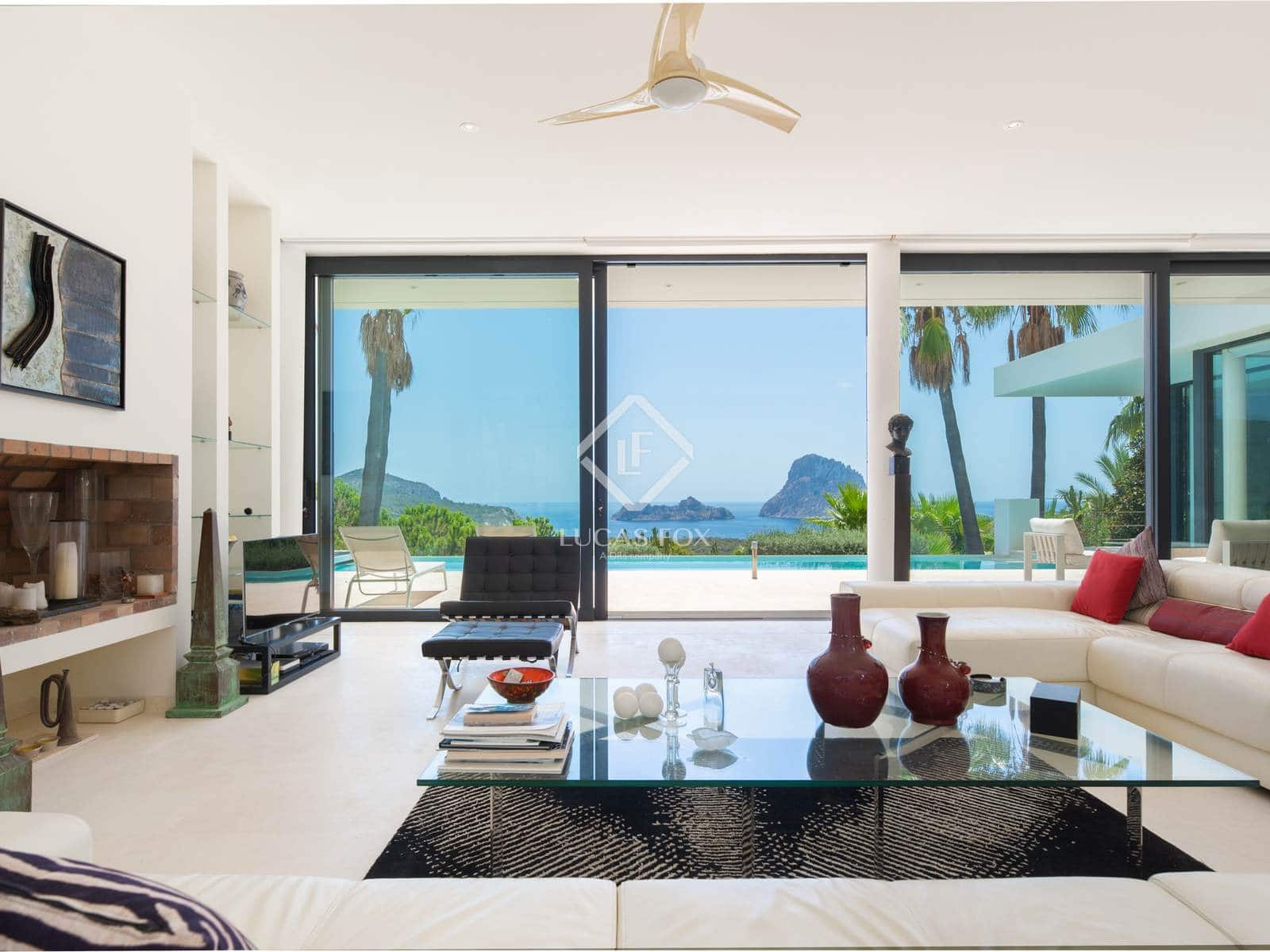 4 soverom Villa til salgs i San Jose / Sant Josep de Sa Talaia med svømmebasseng garasje - € 5 985 000 (Ref: 9129211)