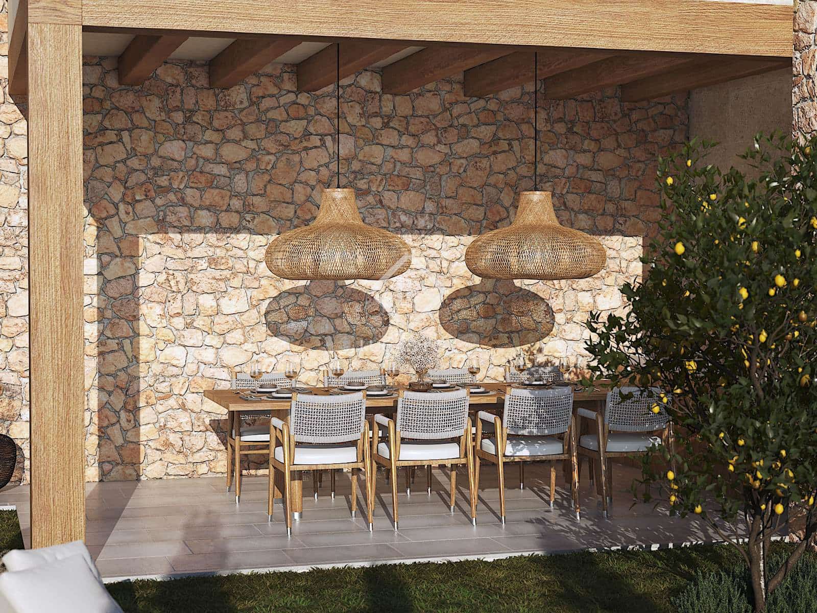 4 soverom Villa til salgs i Ses Salines med svømmebasseng garasje - € 3 150 000 (Ref: 9131159)